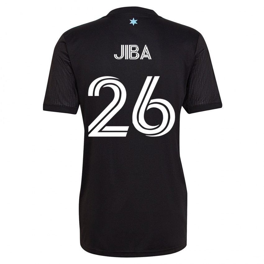 Kinder Ryen Jiba #26 Schwarz Heimtrikot Trikot 2023/24 T-Shirt Schweiz