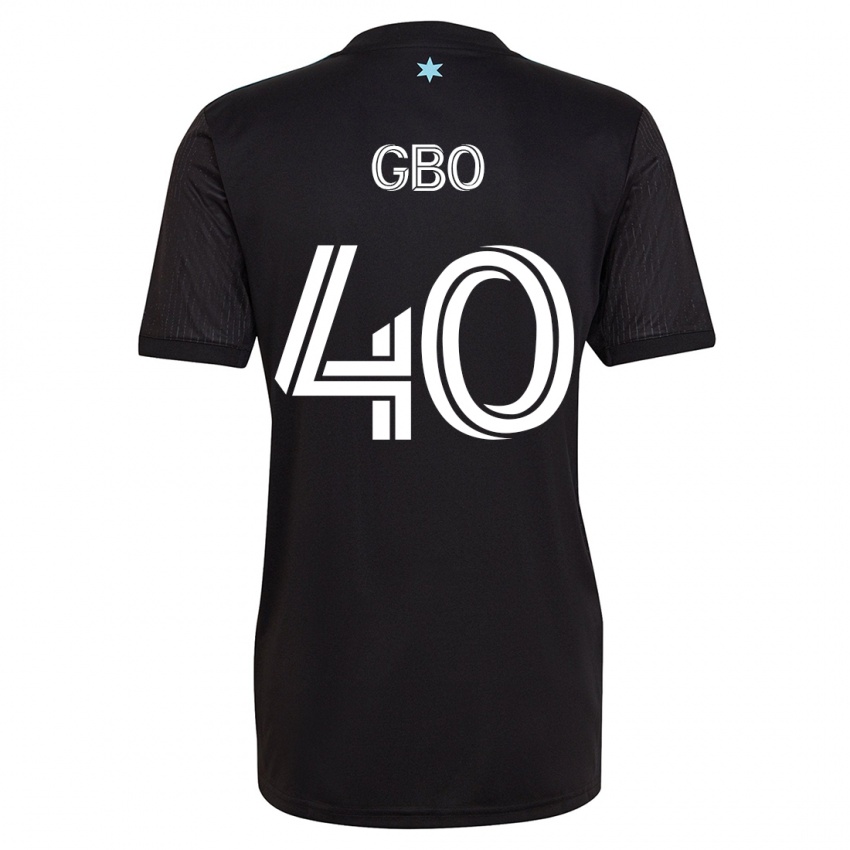 Kinder Cedrik Gbo #40 Schwarz Heimtrikot Trikot 2023/24 T-Shirt Schweiz