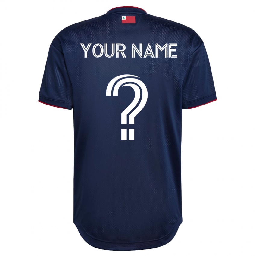 Enfant Maillot Votre Nom #0 Marin Tenues Domicile 2023/24 T-Shirt Suisse