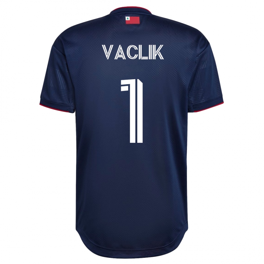 Enfant Maillot Tomas Vaclik #1 Marin Tenues Domicile 2023/24 T-Shirt Suisse