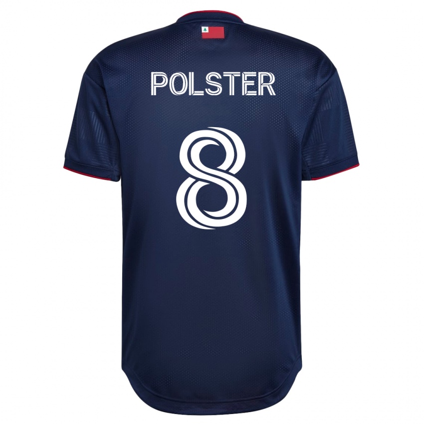 Enfant Maillot Matt Polster #8 Marin Tenues Domicile 2023/24 T-Shirt Suisse