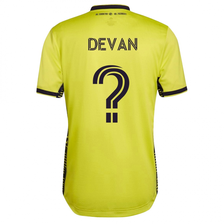 Kinder Liam Devan #0 Gelb Heimtrikot Trikot 2023/24 T-Shirt Schweiz