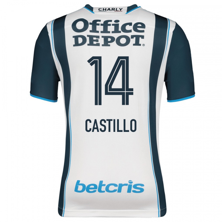 Enfant Maillot José Castillo #14 Marin Tenues Domicile 2023/24 T-Shirt Suisse