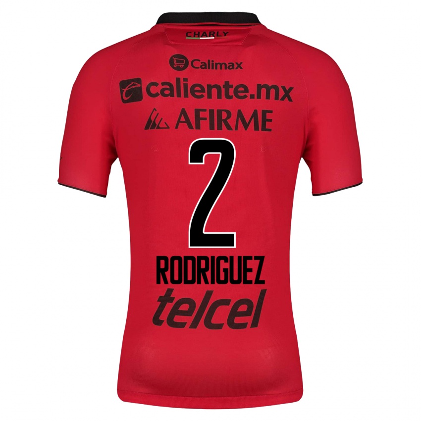 Enfant Maillot Antonio Rodríguez #2 Rouge Tenues Domicile 2023/24 T-Shirt Suisse