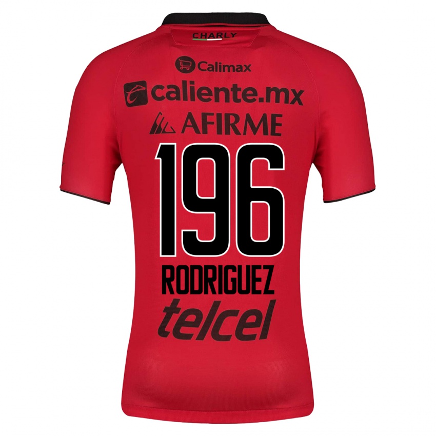Enfant Maillot Prince Rodríguez #196 Rouge Tenues Domicile 2023/24 T-Shirt Suisse