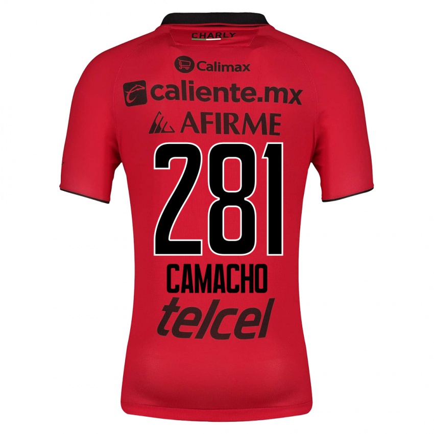Enfant Maillot Javier Camacho #281 Rouge Tenues Domicile 2023/24 T-Shirt Suisse