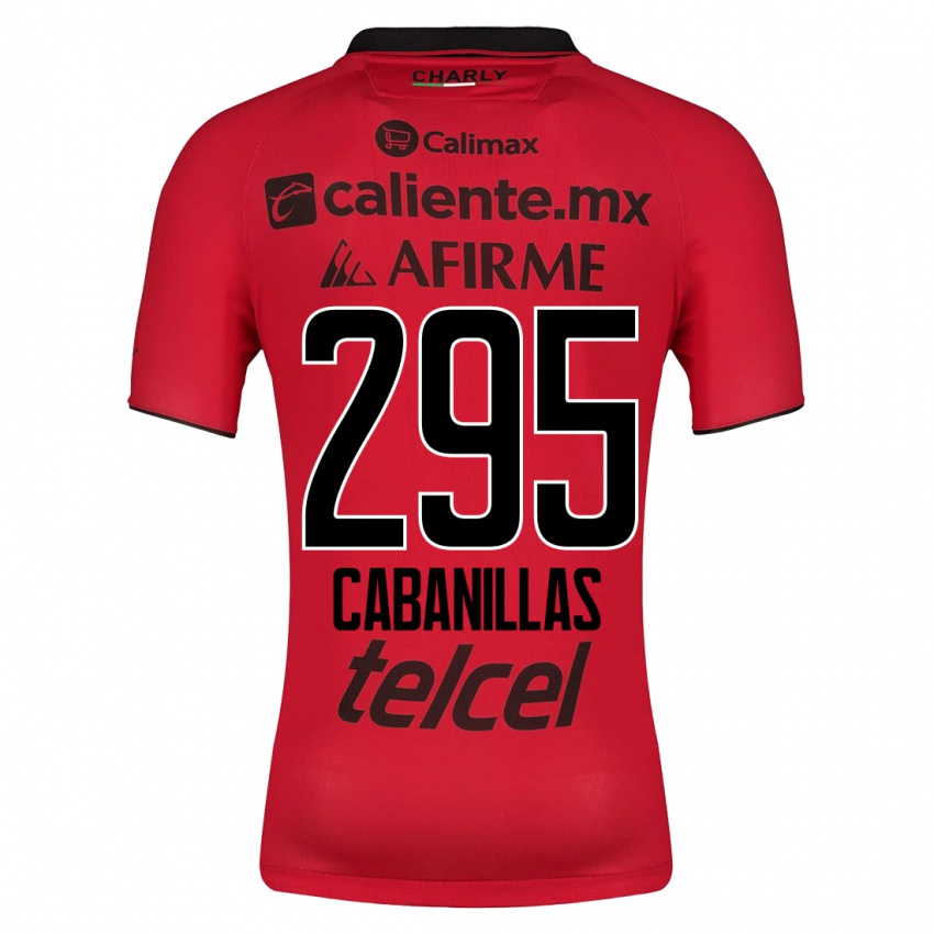 Enfant Maillot Osvaldo Cabanillas #295 Rouge Tenues Domicile 2023/24 T-Shirt Suisse