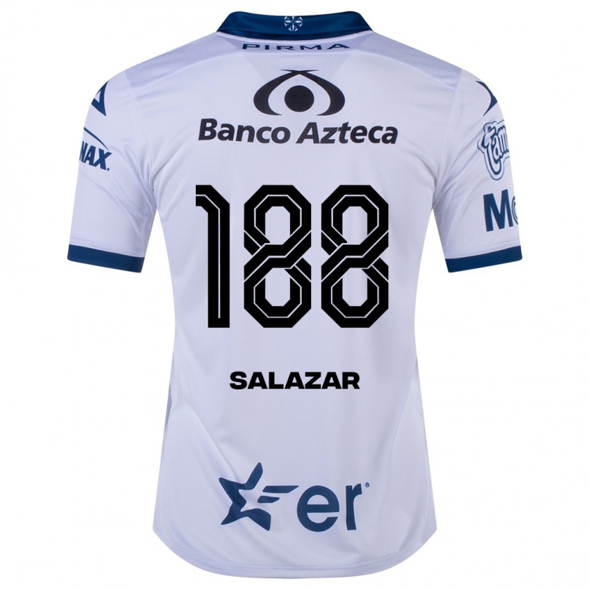 Enfant Maillot Ronaldo Salazar #188 Blanc Tenues Domicile 2023/24 T-Shirt Suisse