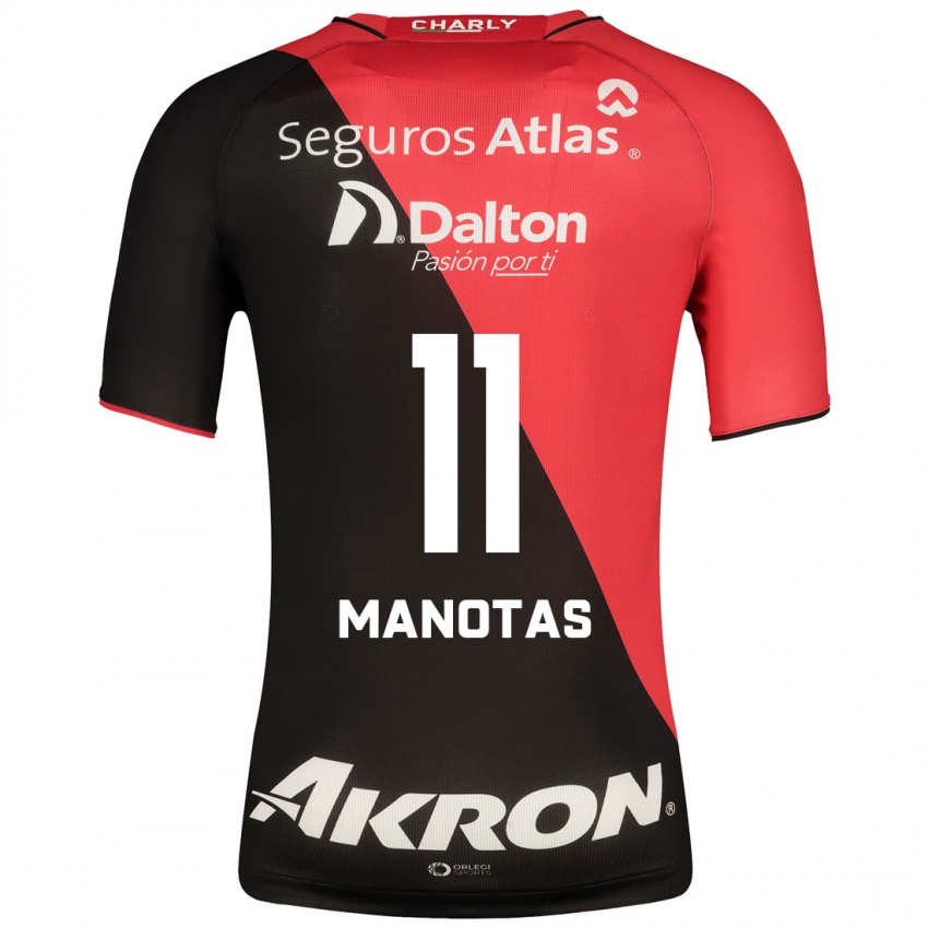 Kinder Mauro Manotas #11 Schwarz Heimtrikot Trikot 2023/24 T-Shirt Schweiz