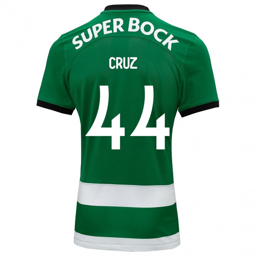 Enfant Maillot Marco Cruz #44 Vert Tenues Domicile 2023/24 T-Shirt Suisse