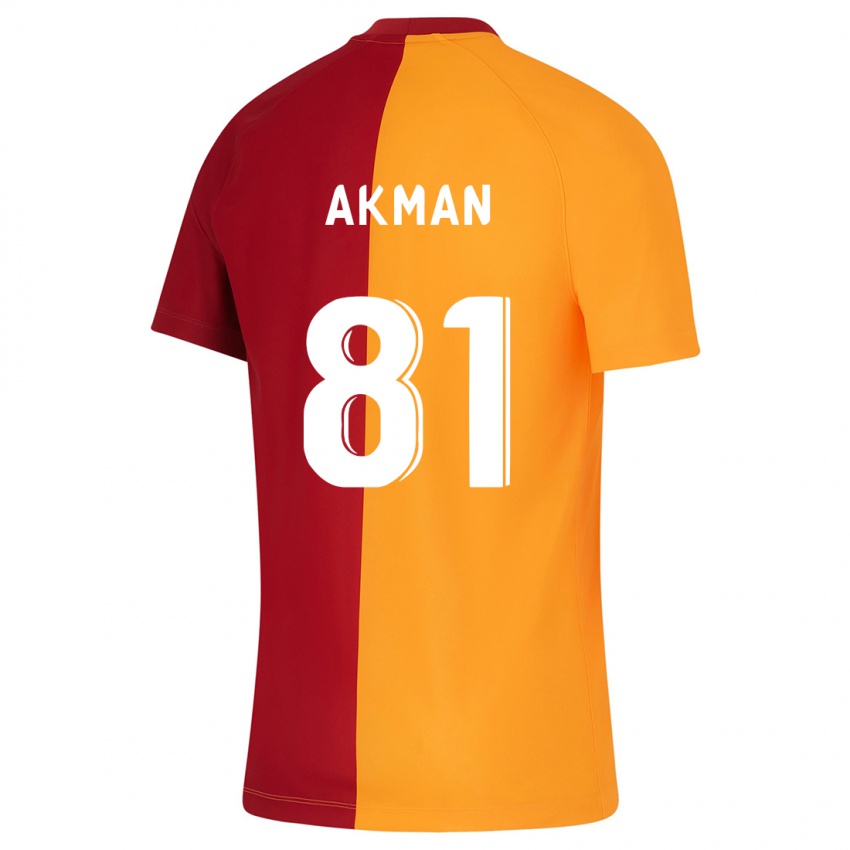 Kinder Hamza Akman #81 Orangefarben Heimtrikot Trikot 2023/24 T-Shirt Schweiz