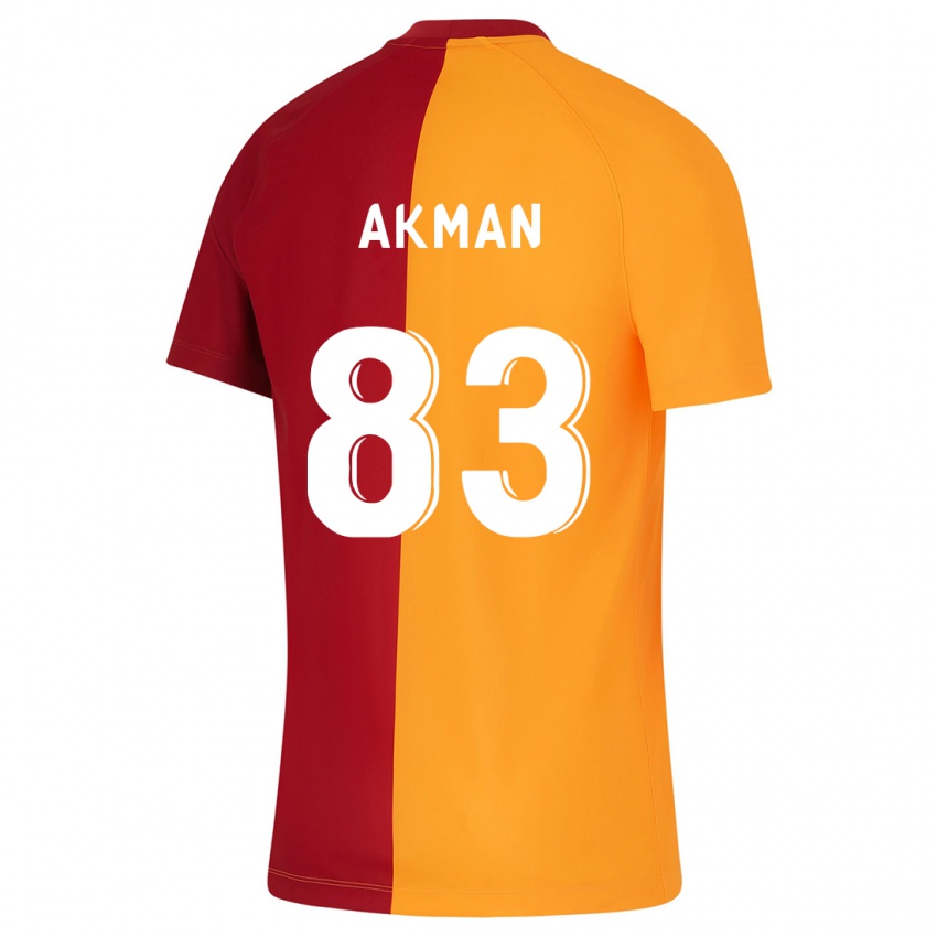 Kinder Efe Akman #83 Orangefarben Heimtrikot Trikot 2023/24 T-Shirt Schweiz