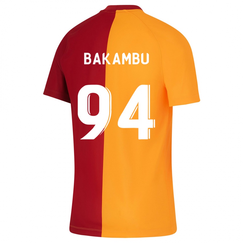 Enfant Maillot Cedric Bakambu #94 Orange Tenues Domicile 2023/24 T-Shirt Suisse