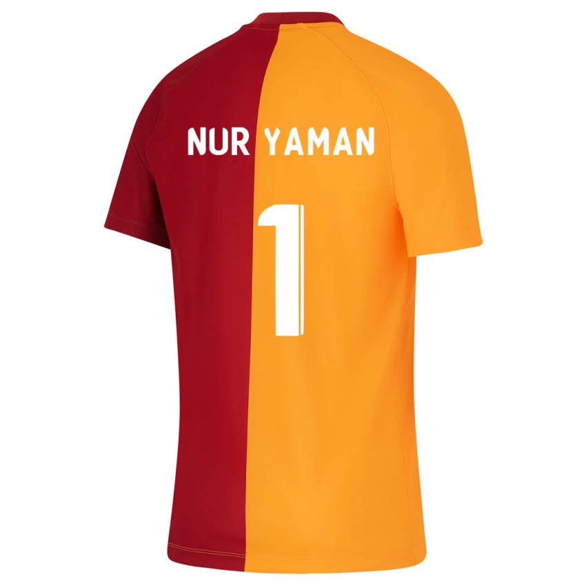 Kinder Gamze Nur Yaman #1 Orangefarben Heimtrikot Trikot 2023/24 T-Shirt Schweiz