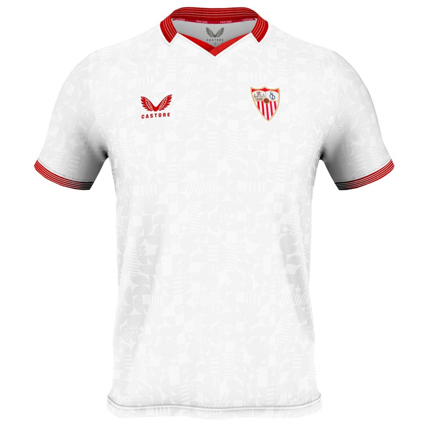 Enfant Maillot Sergio Martínez #5 Blanc Tenues Domicile 2023/24 T-Shirt Suisse