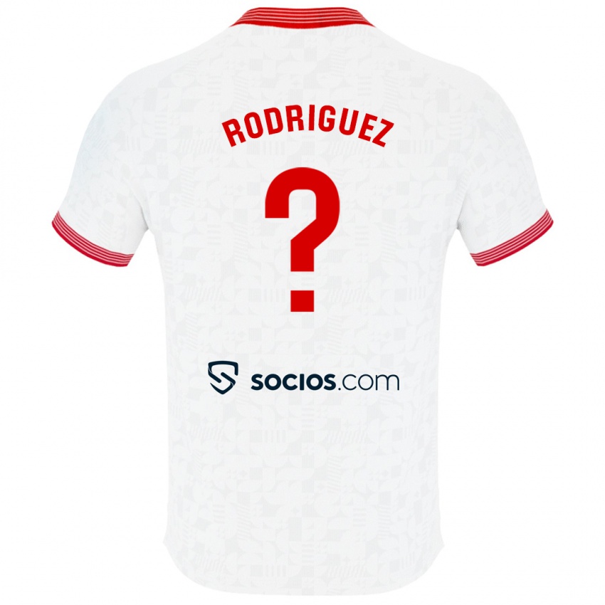 Kinder Carlos Rodríguez #30 Weiß Heimtrikot Trikot 2023/24 T-Shirt Schweiz