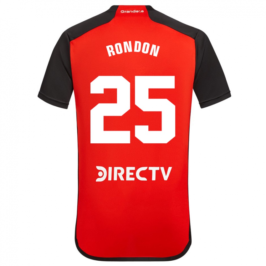 Enfant Maillot Salomón Rondón #25 Rouge Tenues Extérieur 2023/24 T-Shirt Suisse