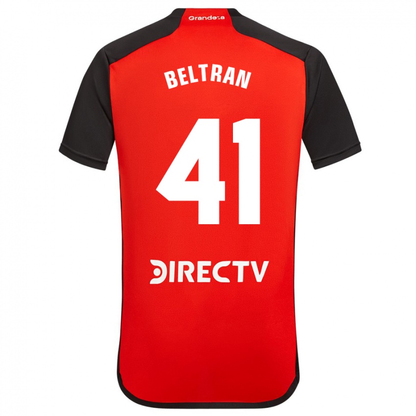 Enfant Maillot Santiago Beltrán #41 Rouge Tenues Extérieur 2023/24 T-Shirt Suisse