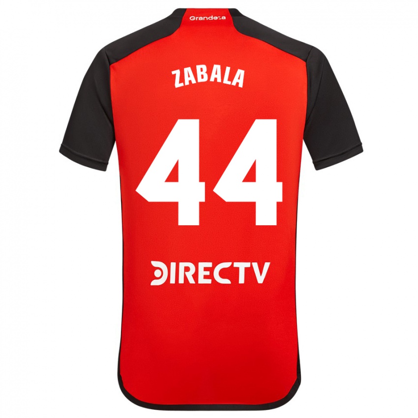 Enfant Maillot Daniel Zabala #44 Rouge Tenues Extérieur 2023/24 T-Shirt Suisse