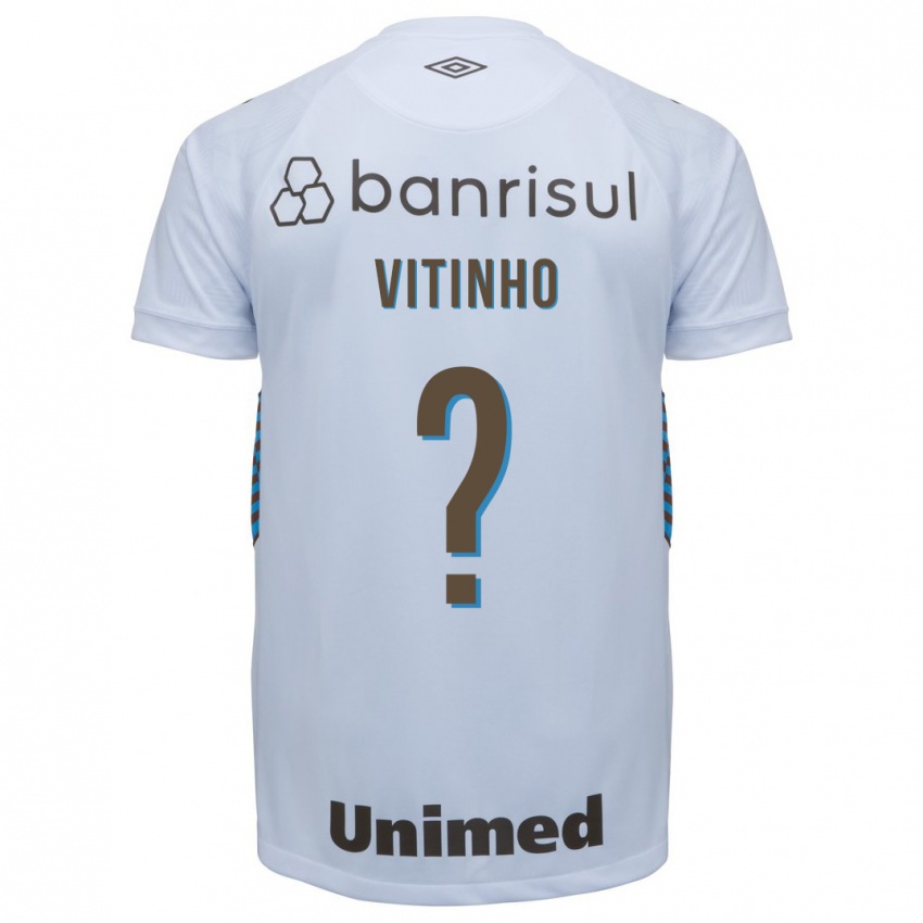 Enfant Maillot Vitinho #0 Blanc Tenues Extérieur 2023/24 T-Shirt Suisse