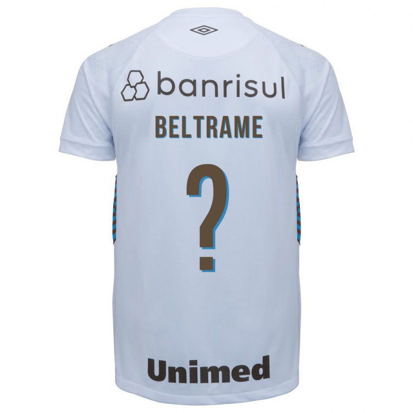 Enfant Maillot Thiago Beltrame #0 Blanc Tenues Extérieur 2023/24 T-Shirt Suisse