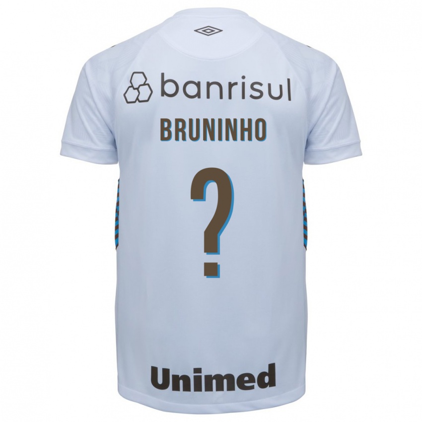 Enfant Maillot Bruninho #0 Blanc Tenues Extérieur 2023/24 T-Shirt Suisse