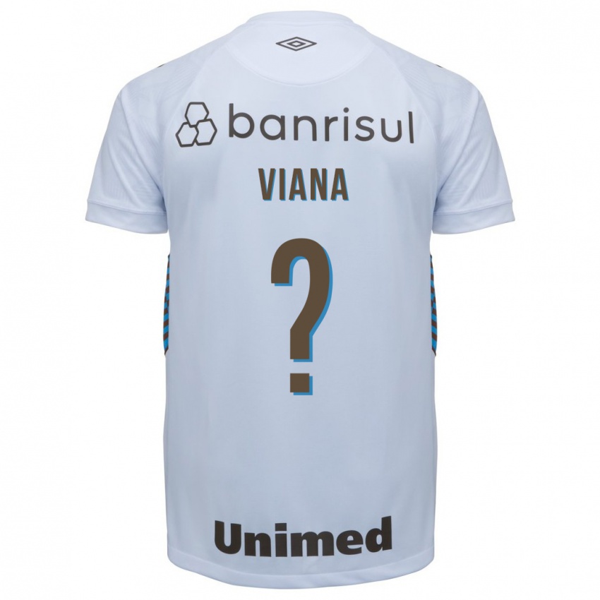 Kinder Arthur Viana #0 Weiß Auswärtstrikot Trikot 2023/24 T-Shirt Schweiz