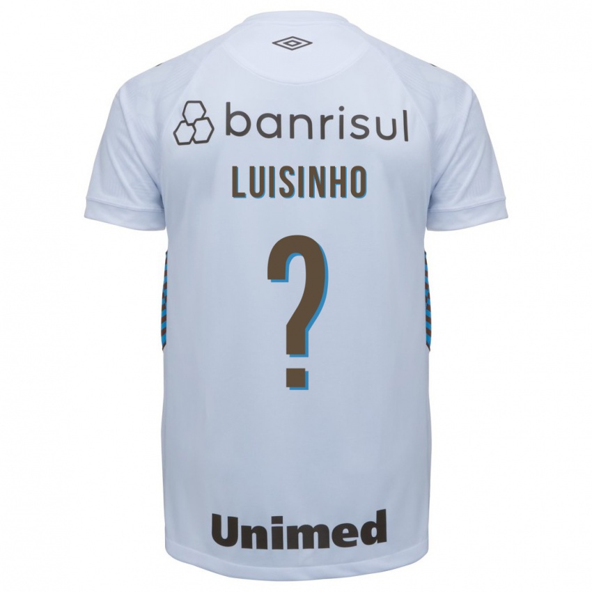 Enfant Maillot Luisinho #0 Blanc Tenues Extérieur 2023/24 T-Shirt Suisse