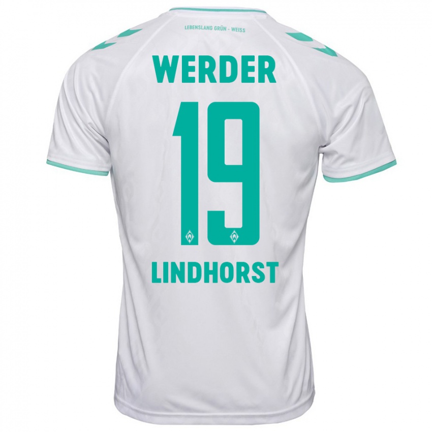 Kinder Jerrit Lindhorst #19 Weiß Auswärtstrikot Trikot 2023/24 T-Shirt Schweiz