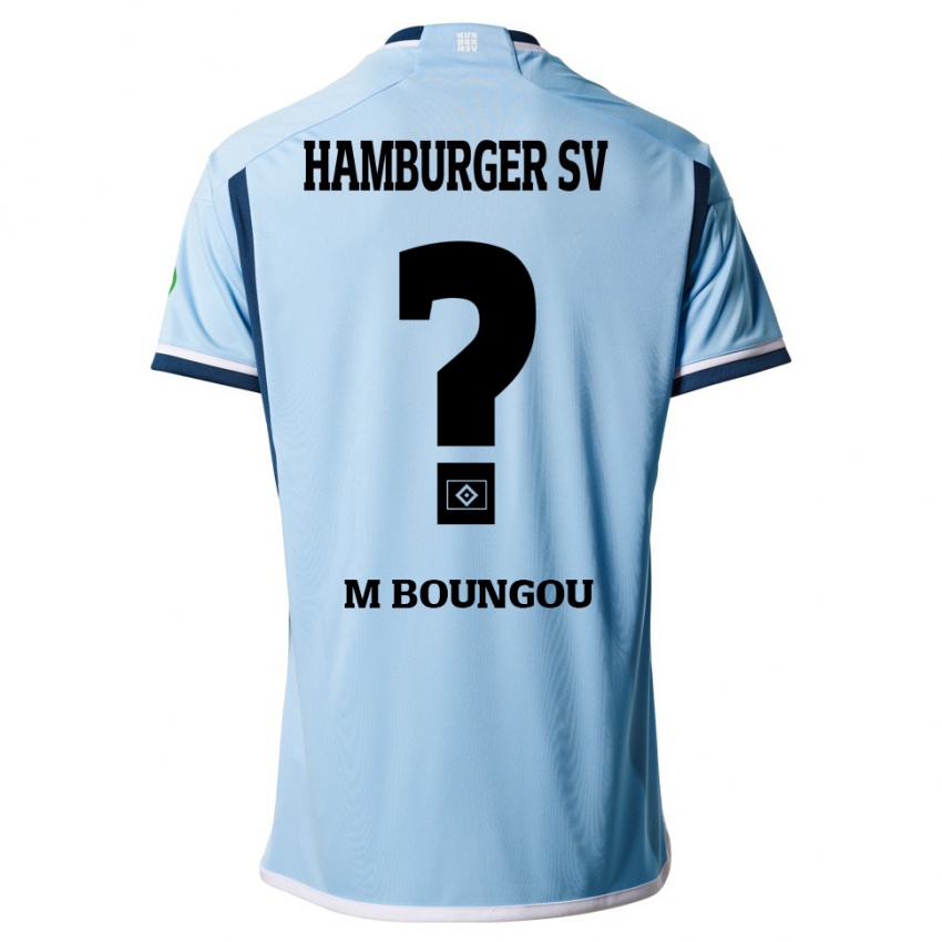 Enfant Maillot Edmond Loubongo-M'boungou #0 Bleu Tenues Extérieur 2023/24 T-Shirt Suisse