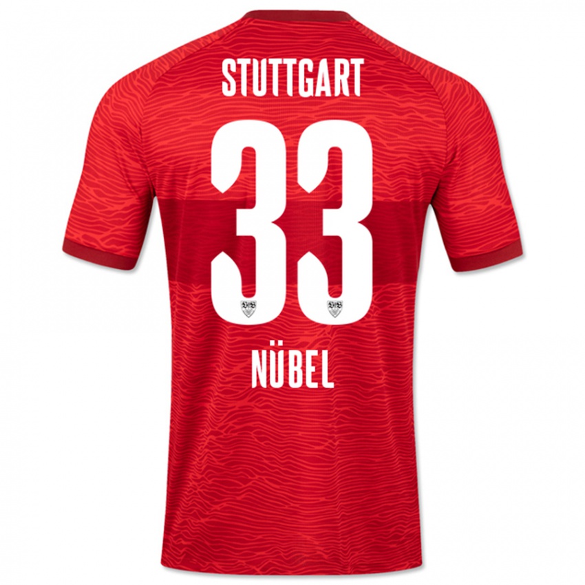 Kinder Alexander Nübel #33 Rot Auswärtstrikot Trikot 2023/24 T-Shirt Schweiz