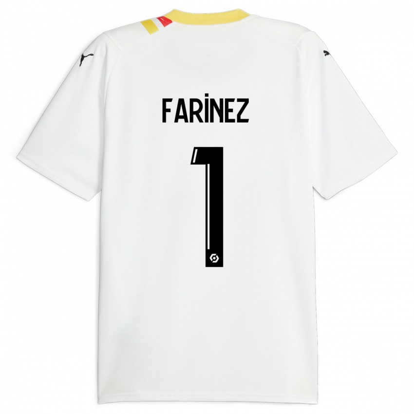 Enfant Maillot Wuilker Fariñez #1 Noir Tenues Extérieur 2023/24 T-Shirt Suisse