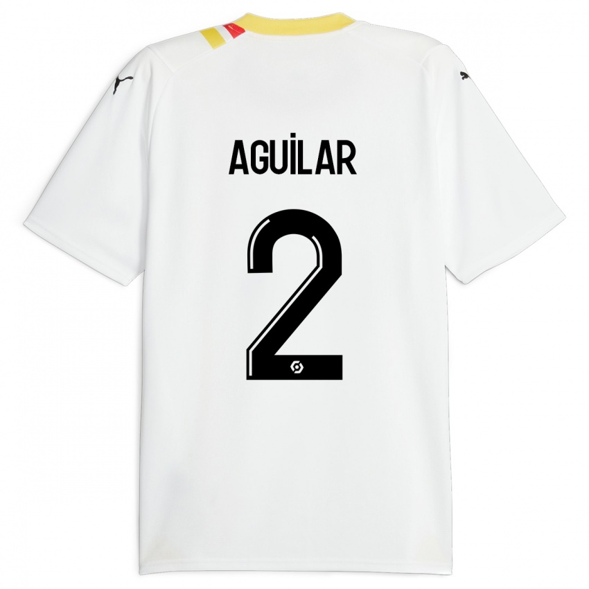 Enfant Maillot Ruben Aguilar #2 Noir Tenues Extérieur 2023/24 T-Shirt Suisse