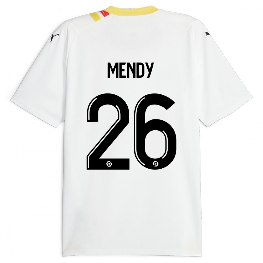 Enfant Maillot Nampalys Mendy #26 Noir Tenues Extérieur 2023/24 T-Shirt Suisse