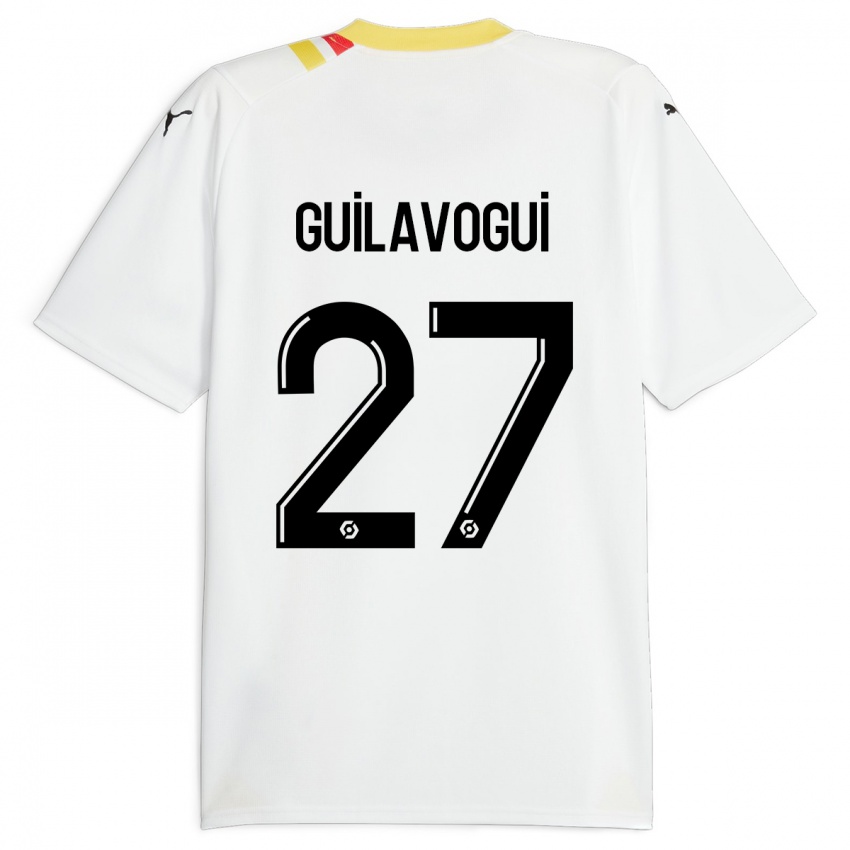 Kinder Morgan Guilavogui #27 Schwarz Auswärtstrikot Trikot 2023/24 T-Shirt Schweiz