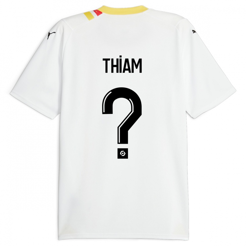 Enfant Maillot Mamadou Thiam #0 Noir Tenues Extérieur 2023/24 T-Shirt Suisse