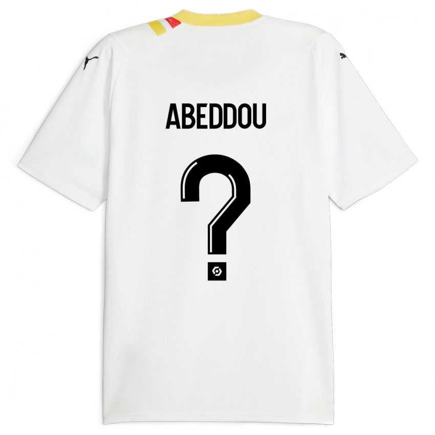 Enfant Maillot Adam Abeddou #0 Noir Tenues Extérieur 2023/24 T-Shirt Suisse
