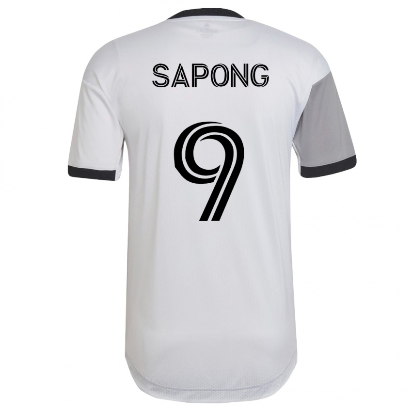 Enfant Maillot C.j. Sapong #9 Blanc Tenues Extérieur 2023/24 T-Shirt Suisse
