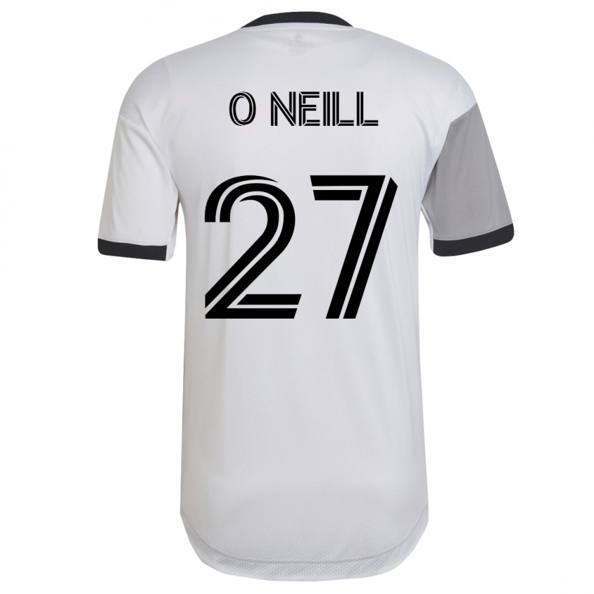 Enfant Maillot Shane O'neill #27 Blanc Tenues Extérieur 2023/24 T-Shirt Suisse