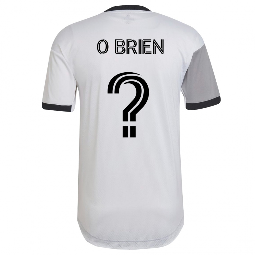 Enfant Maillot Alexander O'brien #0 Blanc Tenues Extérieur 2023/24 T-Shirt Suisse