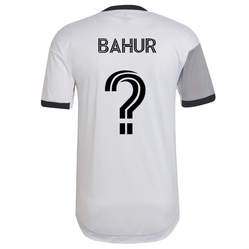 Enfant Maillot Abdiasis Abdirahman Bahur #0 Blanc Tenues Extérieur 2023/24 T-Shirt Suisse