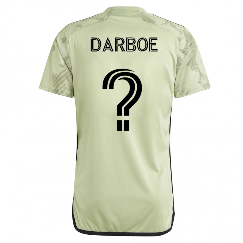 Enfant Maillot Bajung Darboe #0 Vert Tenues Extérieur 2023/24 T-Shirt Suisse