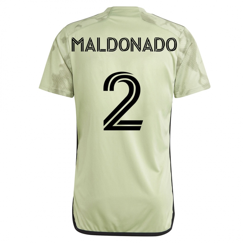 Enfant Maillot Denil Maldonado #2 Vert Tenues Extérieur 2023/24 T-Shirt Suisse