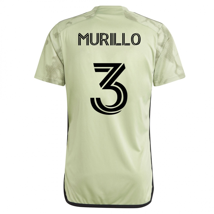 Enfant Maillot Jesús Murillo #3 Vert Tenues Extérieur 2023/24 T-Shirt Suisse