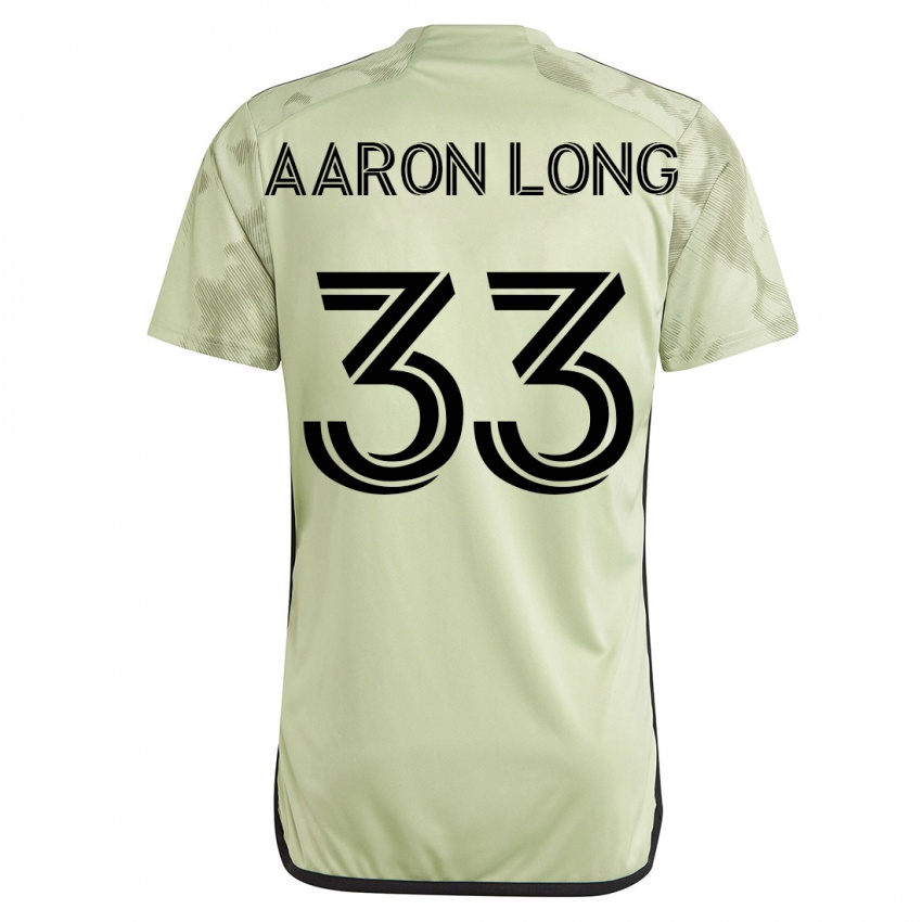 Enfant Maillot Aaron Long #33 Vert Tenues Extérieur 2023/24 T-Shirt Suisse