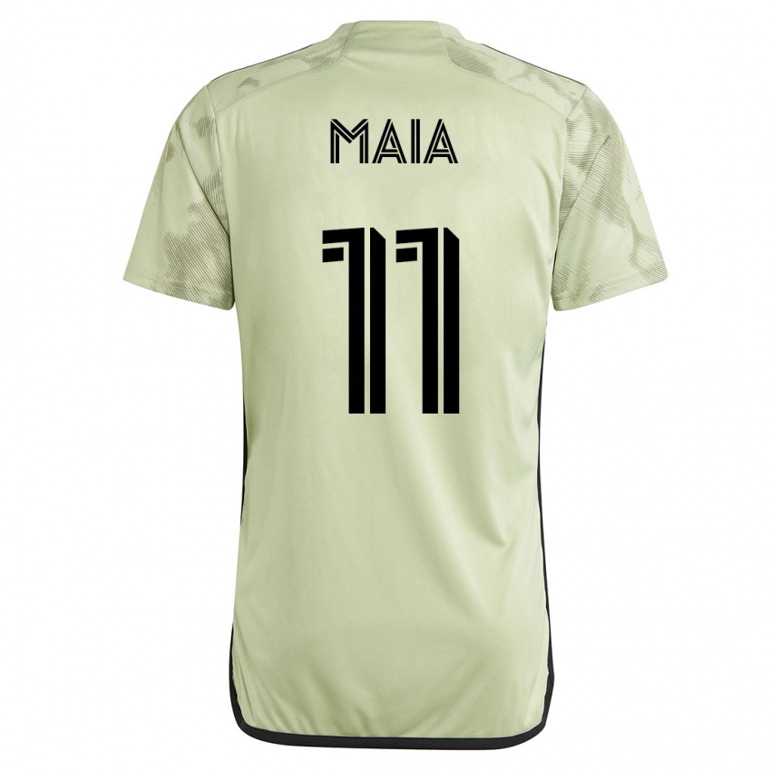 Kinder Matheus Maia #11 Grün Auswärtstrikot Trikot 2023/24 T-Shirt Schweiz