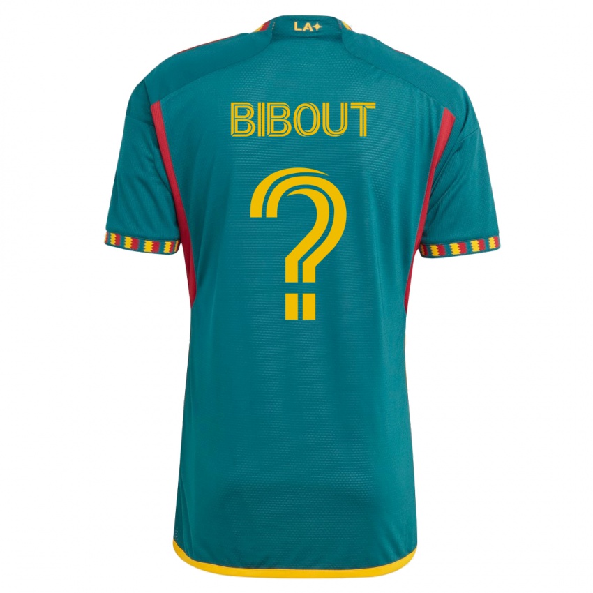 Enfant Maillot Aaron Bibout #0 Vert Tenues Extérieur 2023/24 T-Shirt Suisse