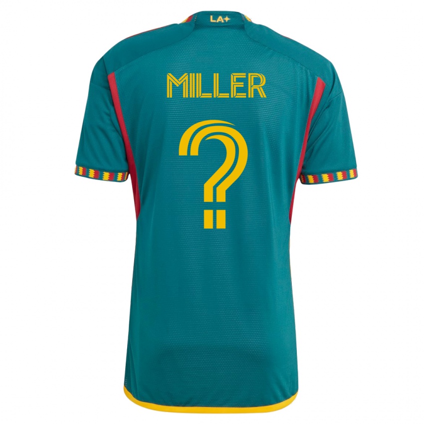 Enfant Maillot Harbor Miller #0 Vert Tenues Extérieur 2023/24 T-Shirt Suisse