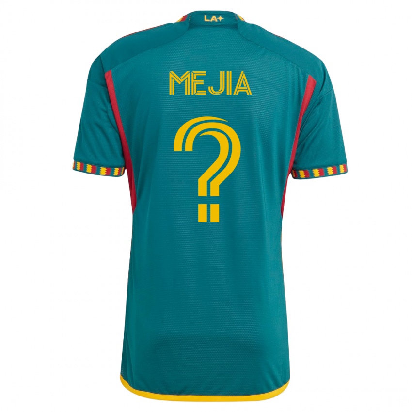 Enfant Maillot Robert Mejia #0 Vert Tenues Extérieur 2023/24 T-Shirt Suisse