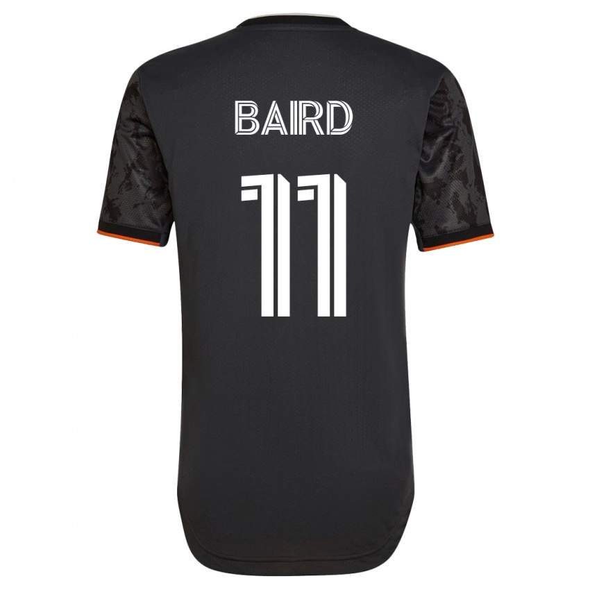 Kinder Corey Baird #11 Schwarz Auswärtstrikot Trikot 2023/24 T-Shirt Schweiz